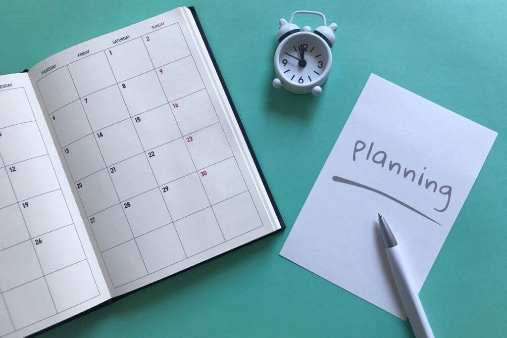 手帳と「Planning」のメモ